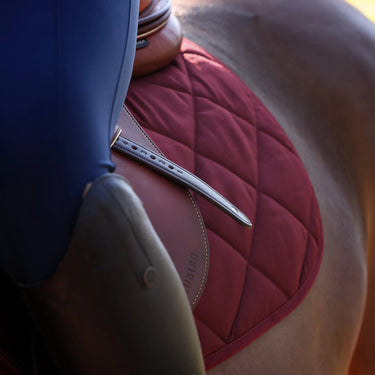 Shires ARMA Comfort Lite Saddlecloth Black Cherry| Online For Equine