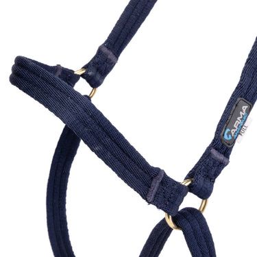 Shires ARMA Cushion Web Halter & Lead Black| Online For Equine