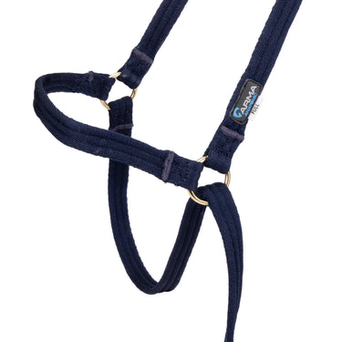 Shires ARMA Cushion Web Halter & Lead Navy| Online For Equine