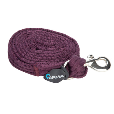 Shires ARMA Cushion Web Lead Rein Black Cherry| Online For Equine