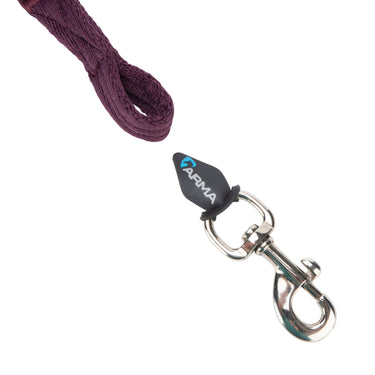Shires ARMA Cushion Web Lead Rein Black Cherry| Online For Equine
