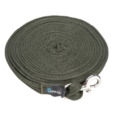 Shires ARMA Cushion Web Lunge Line Khaki| Online For Equine