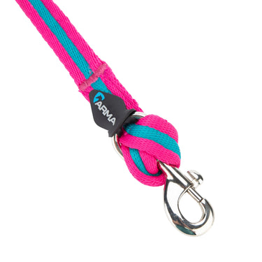 Shires ARMA Cushion Web Lunge Line Magenta/Dark Cyan| Online For Equine