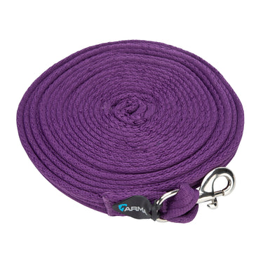 Shires ARMA Cushion Web Lunge Line Plum| Online For Equine