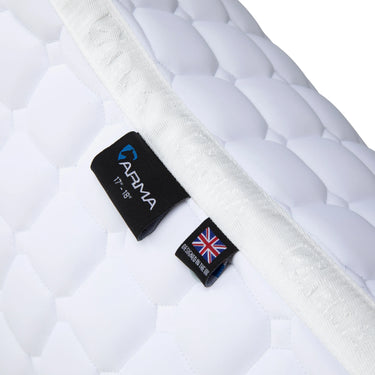 Shires ARMA Elegance 1.0 Jump Saddlecloth White| Online For Equine
