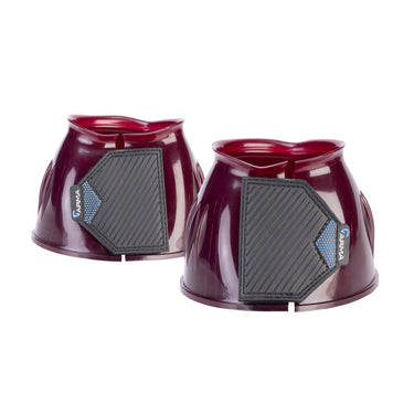 Shires ARMA Gloss Over Reach Boots Black Cherry| Online For Equine
