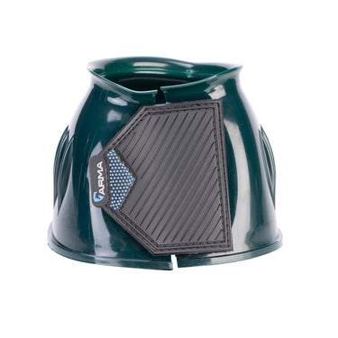 Shires ARMA Gloss Over Reach Boots Dark Green| Online For Equine