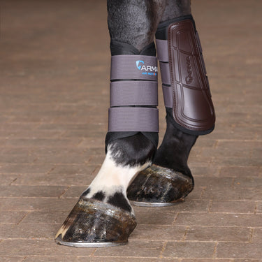 Shires ARMA NX-AIR Brushing Boots Brown| Online For Equine