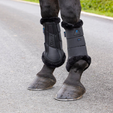 Shires ARMA NX-AIR SupaFleece Brushing Boots Black| Online For Equine
