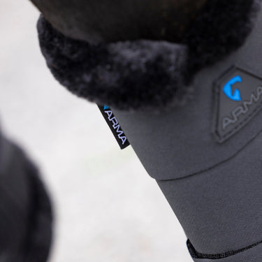 Shires ARMA NX-AIR SupaFleece Brushing Boots Black| Online For Equine