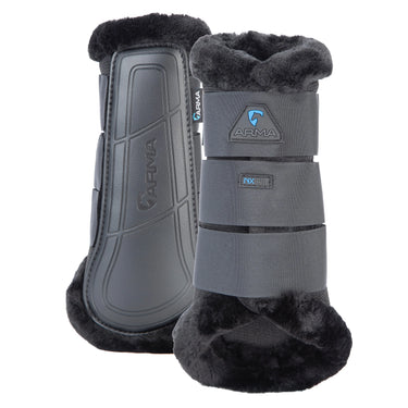 Shires ARMA NX-AIR SupaFleece Brushing Boots Black| Online For Equine