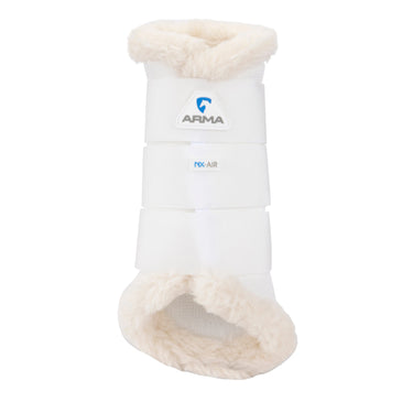 Shires ARMA NX-AIR SupaFleece Brushing Boots White| Online For Equine