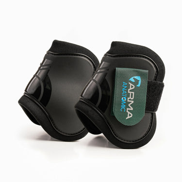 Shires ARMA NX-JMP Black / Green Fetlock Boots| Online For Equine