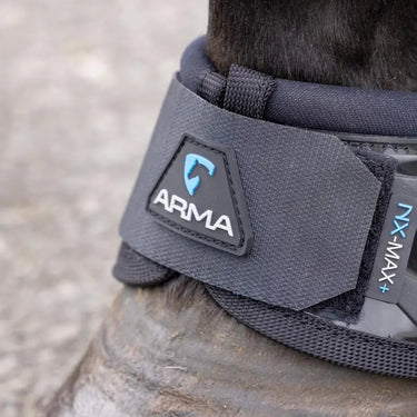 Shires ARMA NX-MAX+ Contour Over Reach Boots Black| Online For Equine