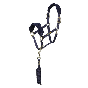 Shires ARMA Navy Fleece Headcollar & Lead Rope| Online For Equine