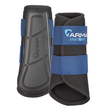 Shires ARMA Navy Neoprene Brushing Boots| Online For Equine