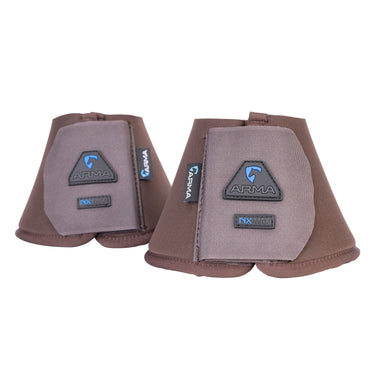 Shires ARMA Neoprene Brown Over Reach Boots| Online For Equine