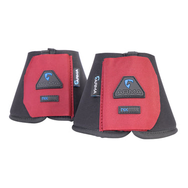 Shires ARMA Neoprene Deep Red Over Reach Boots| Online For Equine