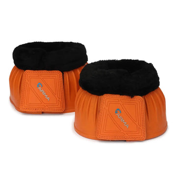 Shires ARMA Orange Fleece Topped Over Reach Boots| Online For Equine