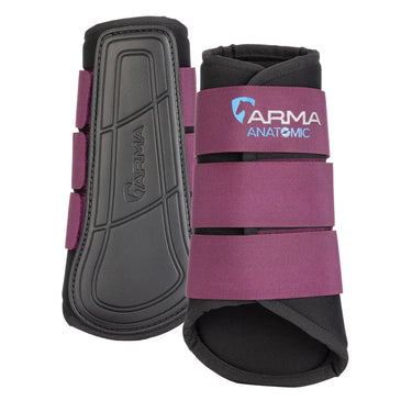 Shires ARMA Plum Neoprene Brushing Boots| Online For Equine