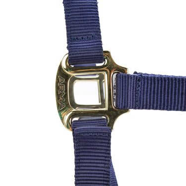 Shires ARMA Premium Adjustable FieldSafe Headcollar Navy| Online For Equine