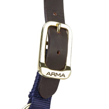 Shires ARMA Premium Adjustable FieldSafe Headcollar Navy| Online For Equine