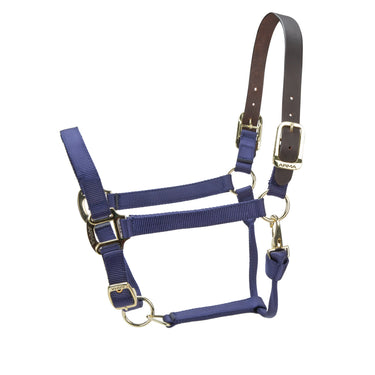 Shires ARMA Premium Adjustable FieldSafe Headcollar Navy| Online For Equine