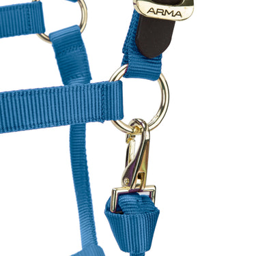 Shires ARMA Premium Adjustable FieldSafe Headcollar Royal| Online For Equine