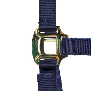 Shires ARMA Premium Adjustable Headcollar Navy| Online For Equine
