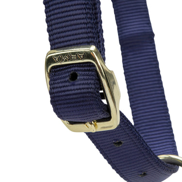 Shires ARMA Premium Adjustable Headcollar Navy| Online For Equine