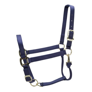 Shires ARMA Premium Adjustable Headcollar Navy| Online For Equine