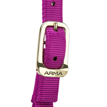 Shires ARMA Premium Adjustable Headcollar Raspberry| Online For Equine