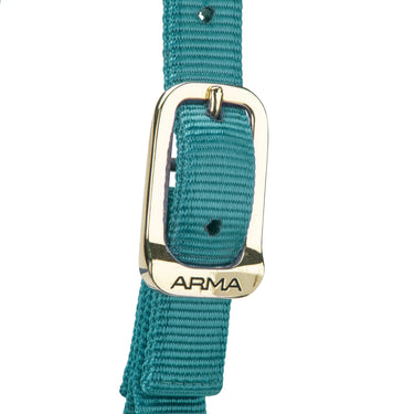 Shires ARMA Premium Adjustable Headcollar Teal| Online For Equine
