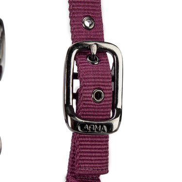 Shires ARMA Pro Padded Headcollar Black Cherry| Online For Equine