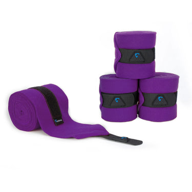 Shires ARMA Purple Fleece Bandages| Online For Equine
