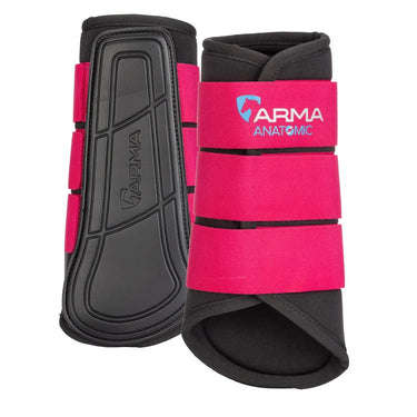 Shires ARMA Raspberry Neoprene Brushing Boots| Online For Equine