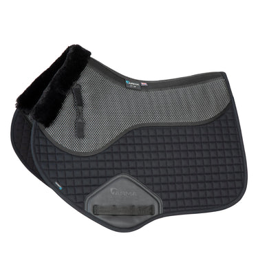 Shires ARMA Soft Grip Jump Saddlecloth Black| Online For Equine