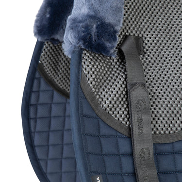 Shires ARMA Soft Grip Saddlecloth Navy| Online For Equine