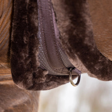 Shires ARMA SupaFleece Anatomical Girth with Elastic Brown| Online For Equine