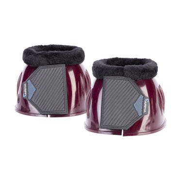 Shires ARMA SupaFleece Gloss Over Reach Boots Black Cherry| Online For Equine