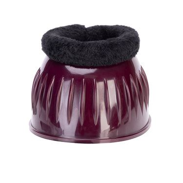 Shires ARMA SupaFleece Gloss Over Reach Boots Black Cherry| Online For Equine