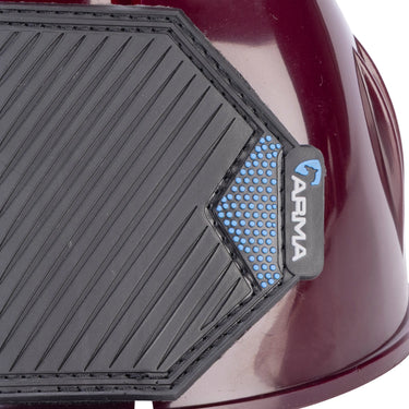 Shires ARMA SupaFleece Gloss Over Reach Boots Black Cherry| Online For Equine