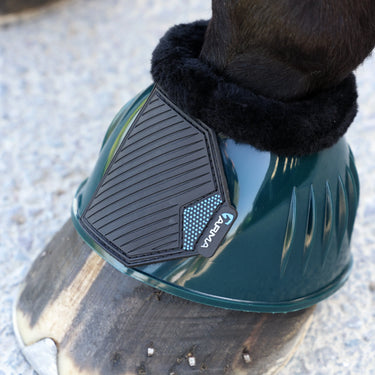 Shires ARMA SupaFleece Gloss Over Reach Boots Dark Green| Online For Equine
