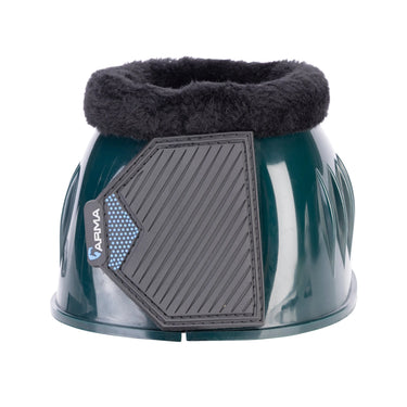 Shires ARMA SupaFleece Gloss Over Reach Boots Dark Green| Online For Equine