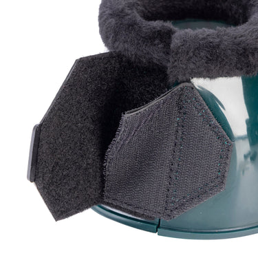 Shires ARMA SupaFleece Gloss Over Reach Boots Dark Green| Online For Equine
