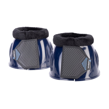 Shires ARMA SupaFleece Gloss Over Reach Boots Navy| Online For Equine