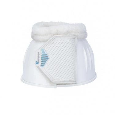 Buy Shires ARMA White Comfort Gloss Over Reach Boots| Online for Equine