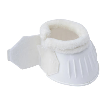 Buy Shires ARMA White Comfort Gloss Over Reach Boots| Online for Equine