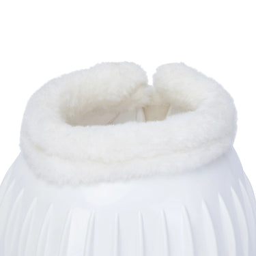 Buy Shires ARMA White Comfort Gloss Over Reach Boots| Online for Equine