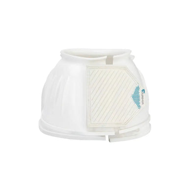 Buy Shires ARMA White Gloss Over Reach Boots | Online for Equine